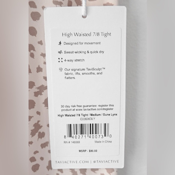 TAVI High Waisted Legging - Picture 9 of 9